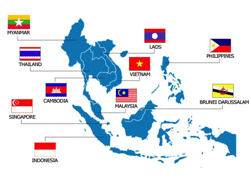 ASEAN ASEAN MEMBERS COUNTRIES The Association of Southeast Asian Nations (ASEAN), was established in 1967 in Thailand with the signing of