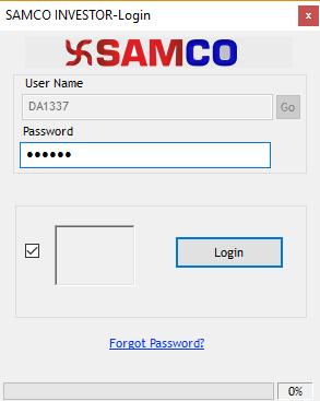 3. How to Login to my SAMCO Trader?