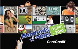 them to return to your practice for additional or Cardholder Welcome Guide CareCredit cardholders are given details on
