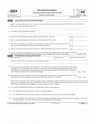 IRS Form 8824