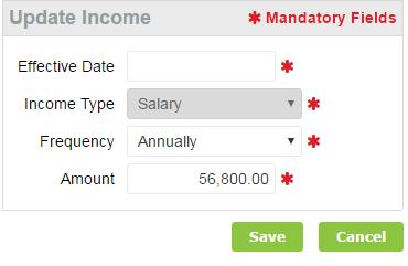 Enter the new Job Title in the appropriate field. Enter the Effective Date. Select the Save button. This will refresh the screen and save the changes.