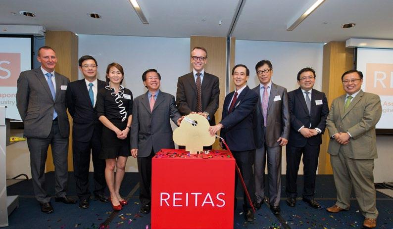 110 NURTURING Community Relations 01 In driving the REIT industry, Keppel REIT is among the founding members of REITAS, which was launched in November 2014.