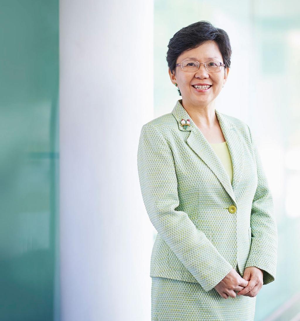 06 Chairman s Statement DR CHIN WEI-LI, AUDREY MARIE CHAIRMAN Keppel REIT Management is resolute in our commitment to deliver stable and sustainable returns to our Unitholders.