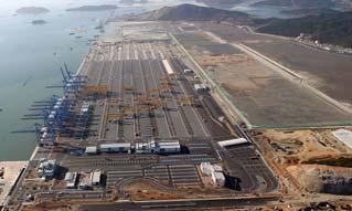 Projects Busan New Port Ⅰ Length : 9 Berth, 3.