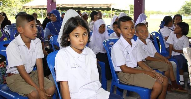 students from 3 schools in Krabi