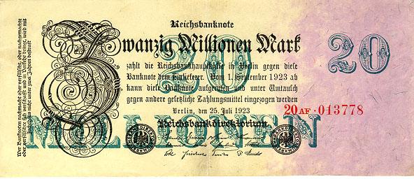 Sample of German Bills