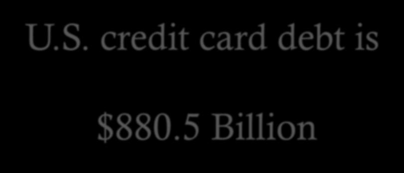 U.S. credit