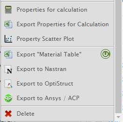 + Export to FEA Compare / Export to Excel
