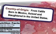 COOL (Country-of-Origin-Labeling) Program (Title XI) (cont d) - To comply with the WTO ruling, USDA issued new rules in 2013 requiring that labels show where each production step (i.e., born, raised, slaughtered) occurs.