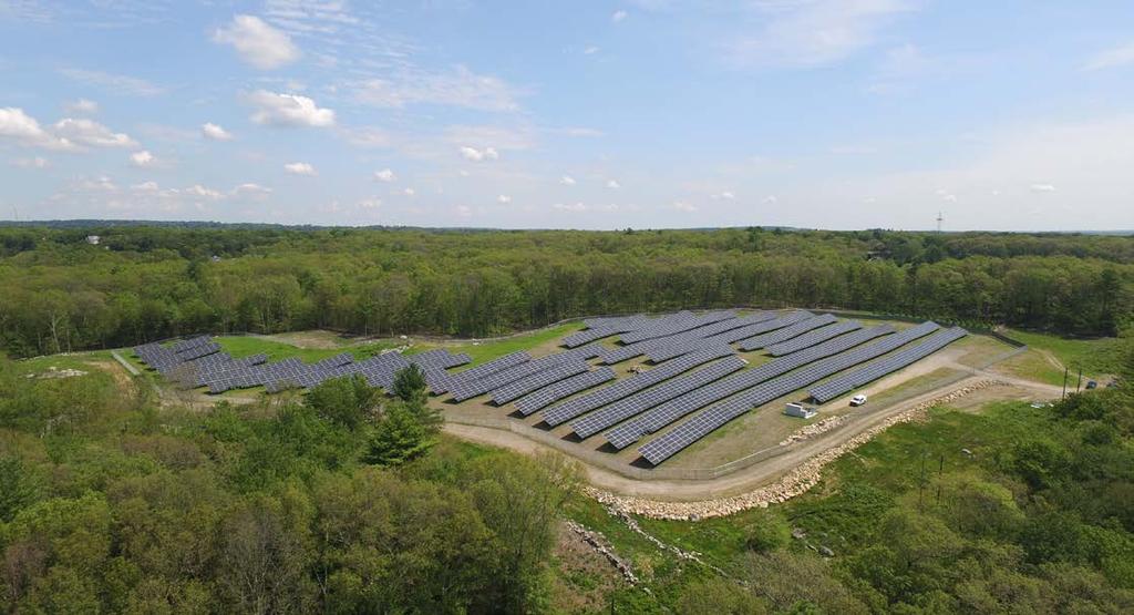 CASE STUDY COMMUNITY SOLAR ANCHOR CUSTOMER: BLUE CROSS BLUE SHIELD OF MA COMMUNITY SOLAR: 200 LOCAL RESIDENTS AND SMALL BUSINESSES ENVIRONMENTAL: REDUCTION OF 6,300 METRIC TONS OF CARBON EMISSIONS