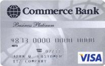 o Commerce Bank Business Rewards OAB8OO Commerce Bank Visa Business Platinum OABOOO Incentive Number Business Cost Center Credit requests of $25,000 or less are underwritten with a personal guaranty