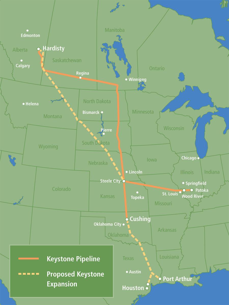 19 Keystone XL: Contribution to Energy Security, Prosperity, Sustainability Investment: $7 billion Employment in the US: 120,000 person-years Energy Supply: