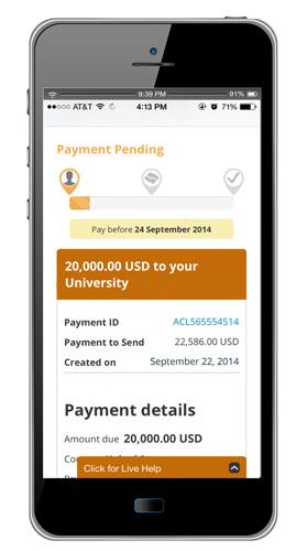 STEP 6: TRACK PAYMENT STATUS ONLINE Your dashboard will be updated each step of the process, and you will