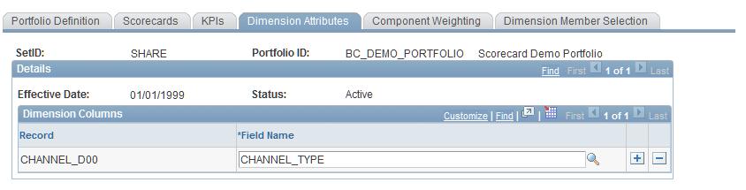 Setting Up Portfolios Chapter 5 Average: Select to display the average of this KPI's data in the summary row.