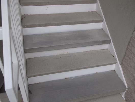 No expectation to replace all the stair treads at one time.