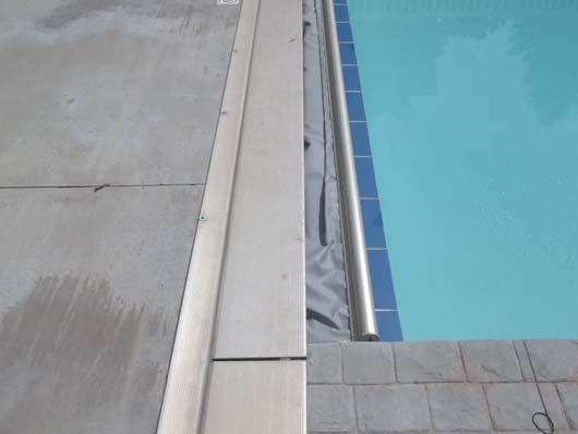 Source of Information: Research with Client The pool cover is in good condition.