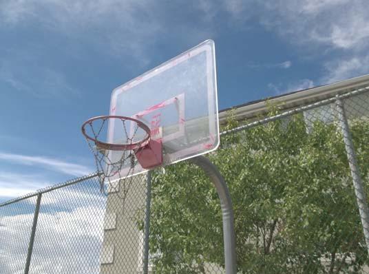 Comp #: 1207 Basketball Equipment - Replace Basketball Court (2) Backboards Life Expectancy: 10 Remaining Life: 0 Best Cost: