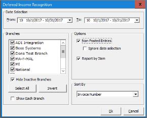 Click the Print preview button and this will allow you to export a report of the Deferred Revenue that will be posted for that period. That report is shown below.