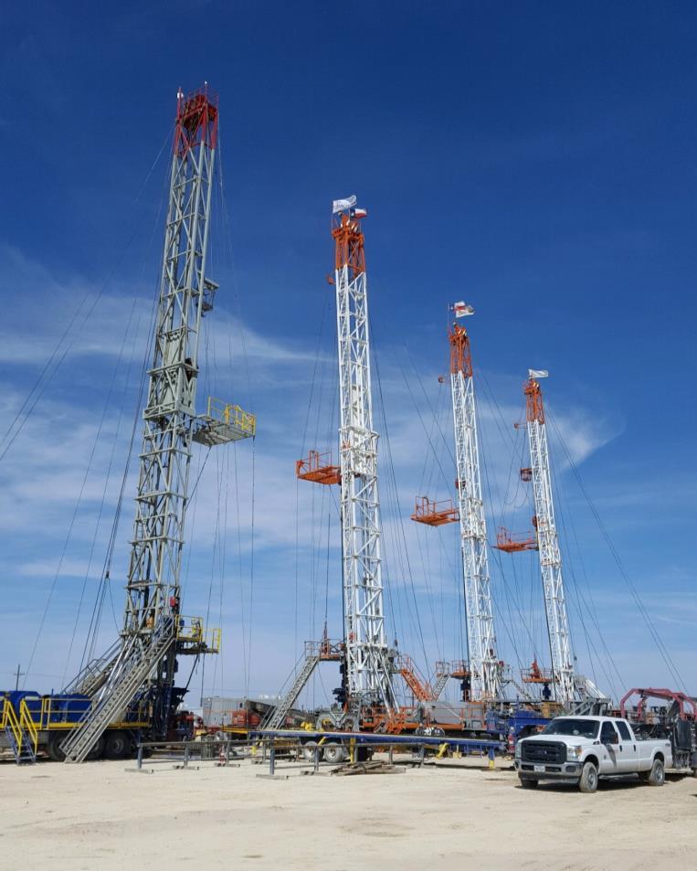 PERMIAN Q1 HIGHLIGHTS Targeting 30% Annual Production Growth 2018 program on track for 30% annualized production growth Q1 volumes flat from a strong Q4 Q2 growth will be modest with the impact of