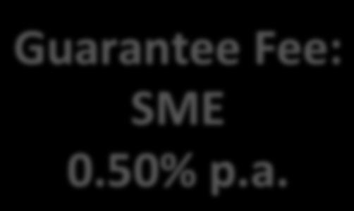 Key Guarantee Terms Guarantee Fee: SME 0.50% p.a. Guarantee Fee: Small Mid- Cap 0.80% p.a. Financial Intermediary Financial Intermediary Guarantee from EIF 50% Guarantee Guarantee Fee Innova?