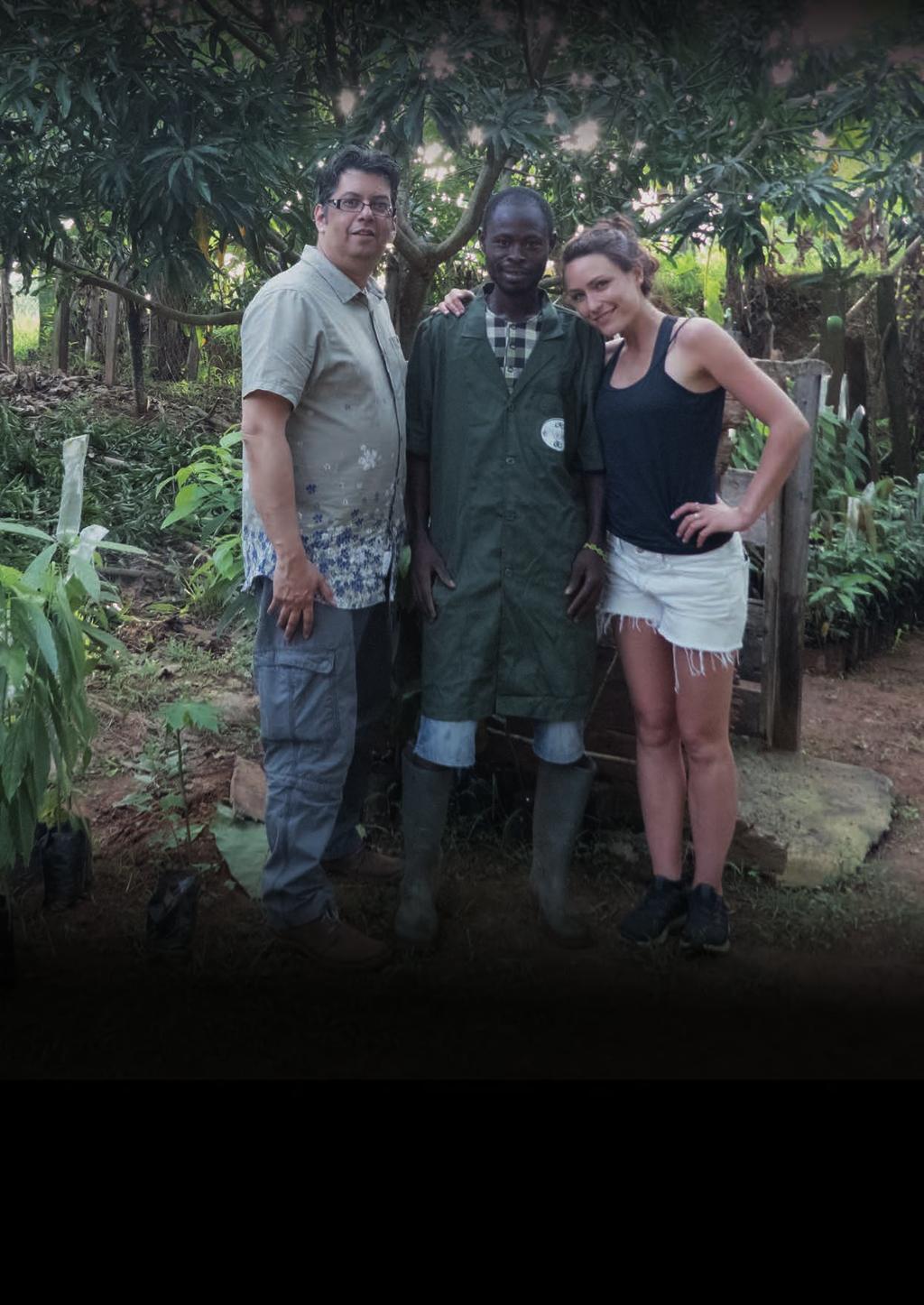 Ethics In 2017 we increased our funding to Green Tropics, our longstanding NGO partner, who work to improve the sustainability of cocoa farming in Ghana.