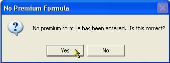 When you click the file cabinet, you will need to click Yes on the following two dialog boxes that don t apply to this situation.
