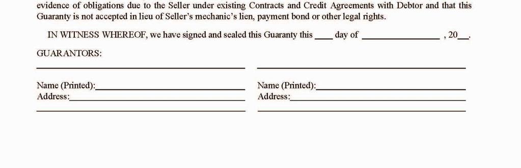 Termination of Agreement Changes in Borrower Entity Customer further agrees to pay all amounts due under this Agreement until Seller has
