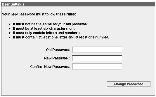 The password provided by Healthcode is set to expire immediately. This is so you can change your password to something that you will remember and that only you know.