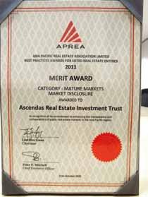 ASCENDAS REAL ESTATE INVESTMENT TRUST ANNUAL REPORT FY11/12 26 MANAGER S REPORT Prudent Capital Management - Five diversified sources of funding versus a single source of debt in FY02/03 - Improved
