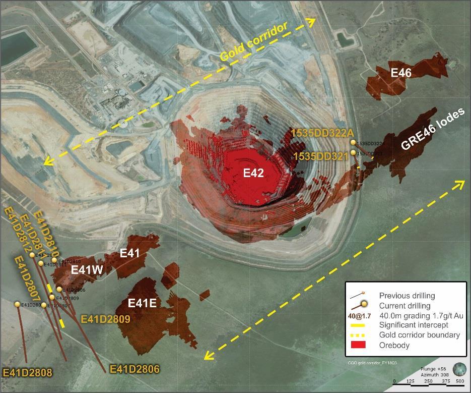 Cowal exploration Growth Ore Reserves increased from 1.6Moz to 3.