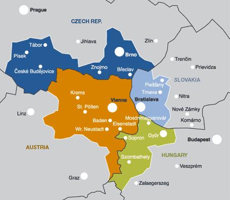1. The CENTRAL EUROPE area today Above-borders territorial governance