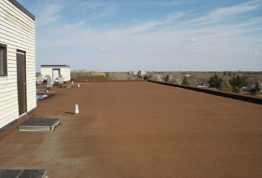 Structural and Architectural Reserve Component (2): Roof Cover This component includes the replacement of the roof cover, which is a torchon membrance at the end of the roof cover's expected life.