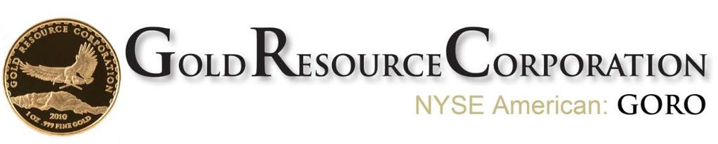FOR IMMEDIATE RELEASE March 8, 2018 NEWS NYSE American: GORO GOLD RESOURCE CORPORATION REPORTS 2017 NET INCOME OF $4.2 MILLION, OR $0.