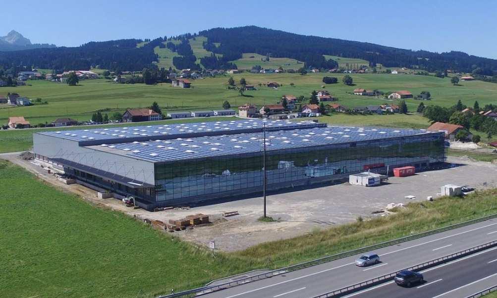 New factory at Vuadens / CH Manufacturing plant for ultra