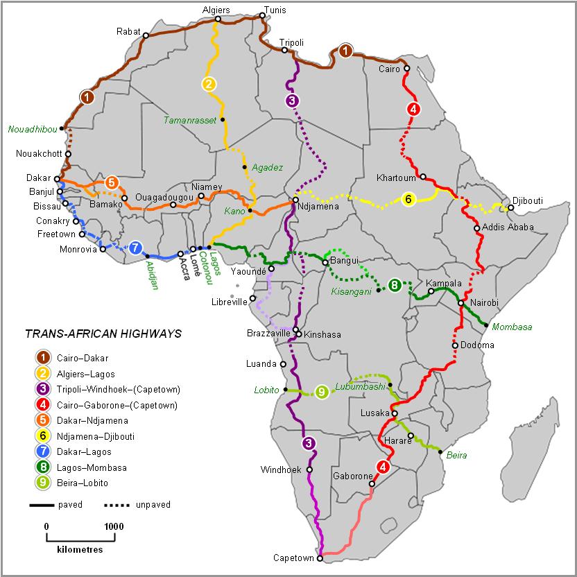 5) Physical and Financial Infrastructure Needs to be Developed With Sustainable Development in Mind African Infrastructure Challenge 1) The investment gap for African Infrastructure is currently $50