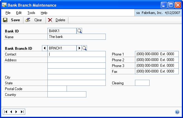 PART 1 SETUP AND CARDS 8. Mark the Auto Numbering checkbox to automatically generate the check numbers. You cannot change these numbers while entering transactions. 9.