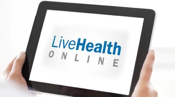 What s New Telemedicine provider: LiveHealth Online Live, convenient, confidential face-to-face doctor consultations via livehealthonline.