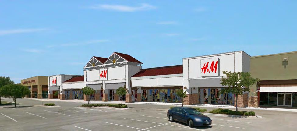 Current Project Underway Tanger is currently investing over 6 million dollars to provide a suitable 24,000 SF space for our newest retailer, H&M, one of the Nation s leading retailers.