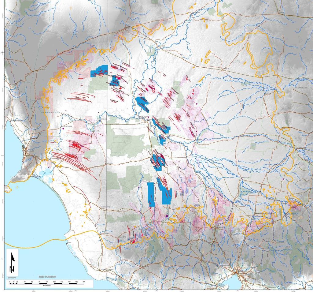 BPL - largest tenement portfolio $100m exploration expenditure compiled Entire Murray Basin Data