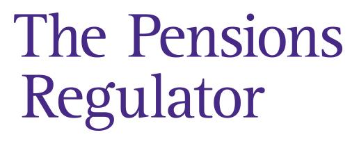 Frank Field MP Work & Pensions Select Committee House of Commons LONDON SW1A 0AA 6 June 2016 Dear Mr Field Thank you for your letter of 31 May requesting further information on the Pensions Regulator