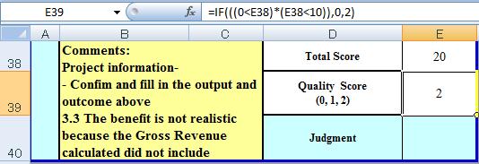 Annex 3.4.2 What about if multiple conditions? The above case (i.e., the relation between E40 and E39) is very simple because there are only two classifications, Approved or To be improved/replaced, based on one condition, whether Quality Score = 2.