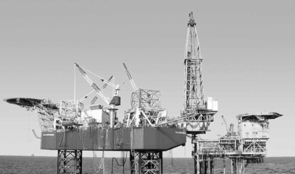 dependence on any geography. Technological risk Oil exploration rigs are dependent on cutting-edge technologies, wherein obsolescence could affect performance.