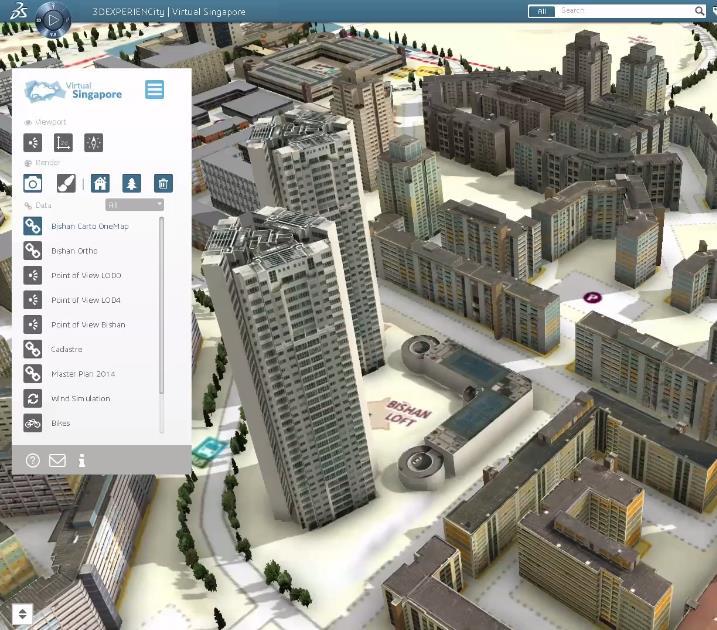 Managing and Giving Meaning to Big Data Developing Virtual Singapore, the digital twin experience of the city-state based