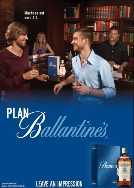 Volume +11% Sales* +16% Very strong recovery of Ballantine s,