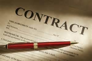 Once evaluated, a contract may be awarded and the contract executed.