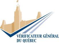 INDEPENDENT AUDITOR S REPORT To the Minister of Finance Report on the I have audited the accompanying financial statements of Financement-Québec, which comprise the statement of financial position as