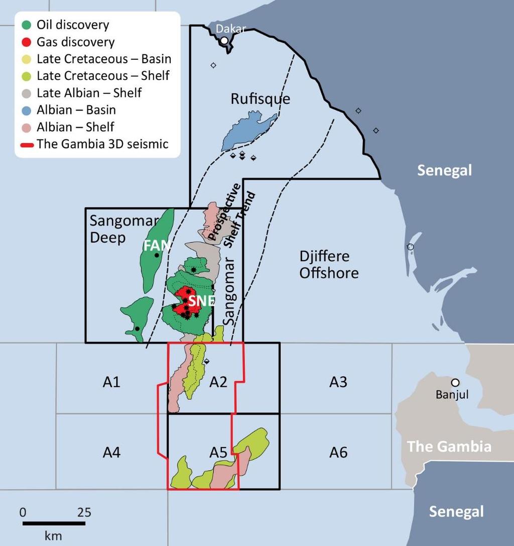 FAR progress in Senegal FAR introduced Cairn Energy and ConocoPhillips to the joint venture in 2012 Estimated NPV Senegal oil at FID +US$10/bbl JV invested ~ US$950M in three years SNE field grown to