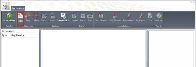 If supporting documentation is needed, click the paper clip on the dashboard ribbon.