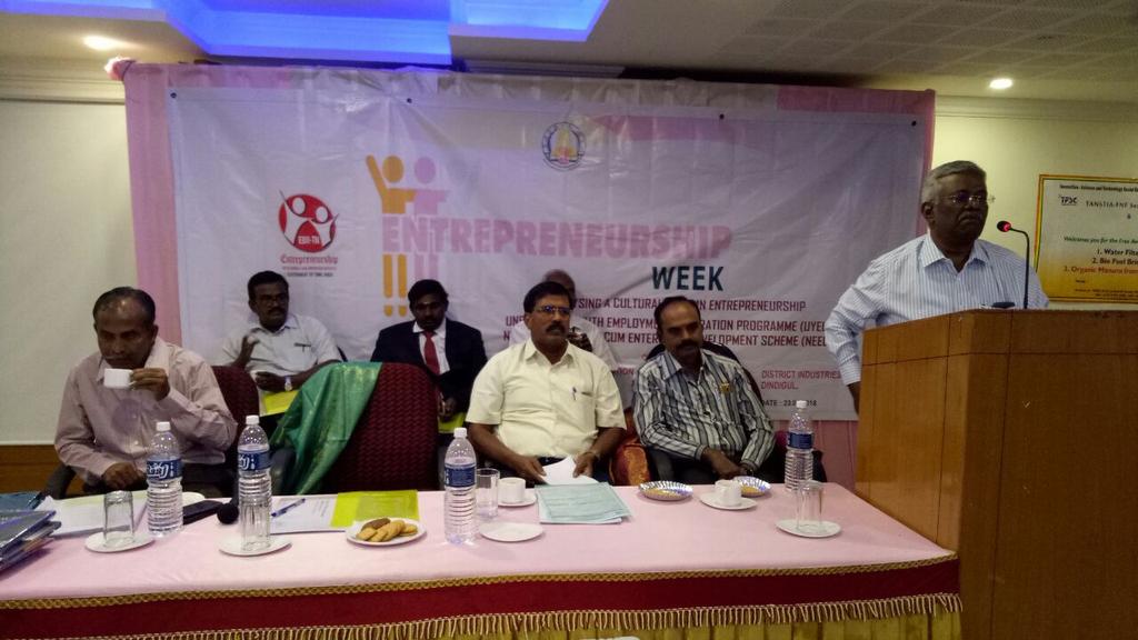 District LDM, Indian Bank Regional Manager, Tiddisia President and Tahdco DM attended and