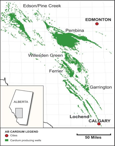 Canada Background In March 2013 Petrel acquired a 40% interest of up to 5,888 gross acres in Lochend Cardium immediately west of Calgary for $2.